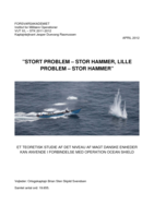 ”Stort problem – stor hammer, lille problem – stor hammer”: Et teoretisk studie af det niveau af magt danske enheder kan anvende i forbindelse med OPERATION OCEAN SHIELD