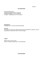 Lægefaglig støtte i Forsvaret og professionsidentitet: En analyse af hvorledes den militære læges professionsidentitet bliver udfordret, under de organisatoriske og kulturelle forhold for forsvarets læger 