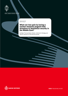 What can Iran gain by having a nuclear weapons program that threatens to destabilize security in the Middle East?