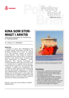 Kina som stormagt i Arktis: potentielle implikationer for Grønland og for Rigsfællesskabet