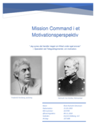 Mission Command i et Motivationsperspektiv