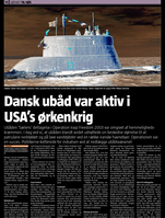 Dansk ubåd var aktiv i USA’s ørkenkrig