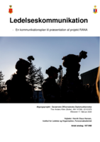Ledelseskommunikation: En kommunikationsplan til præsentation af projekt RANA