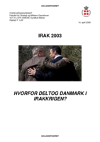 Irak 2003: Hvorfor deltog Danmark i Irakkrigen?