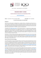 Too many security providers in the Sahel region?