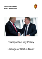 Trumps Security Policy - Change or Status Quo?