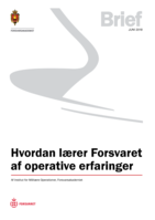 Hvordan lærer Forsvaret af operative erfaringer