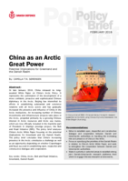 China as an Arctic Great Power: Potential Implications for Greenland and the Danish Realm
