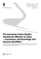 The European Union Border Assistance Mission in Libya: successes, shortcomings and lessons identified