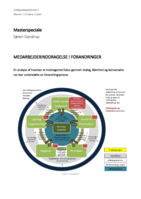 Medarbejderindragelse i forandringer: En analyse af hvordan et inddragende fokus gennem dialog, åbenhed og konversationer kan understøtte en forandringsproces