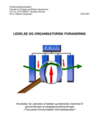 Ledelse og organisatorisk forandring