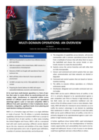 Multi-Domain Operations: An Overview