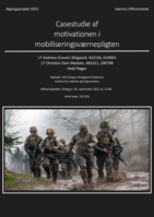 Casestudie af motivationen i mobiliseringsværnepligten