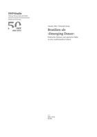 Brasilien als »Emerging Donor«: Politische Distanz und operative Nähe zu den traditionellen Gebern